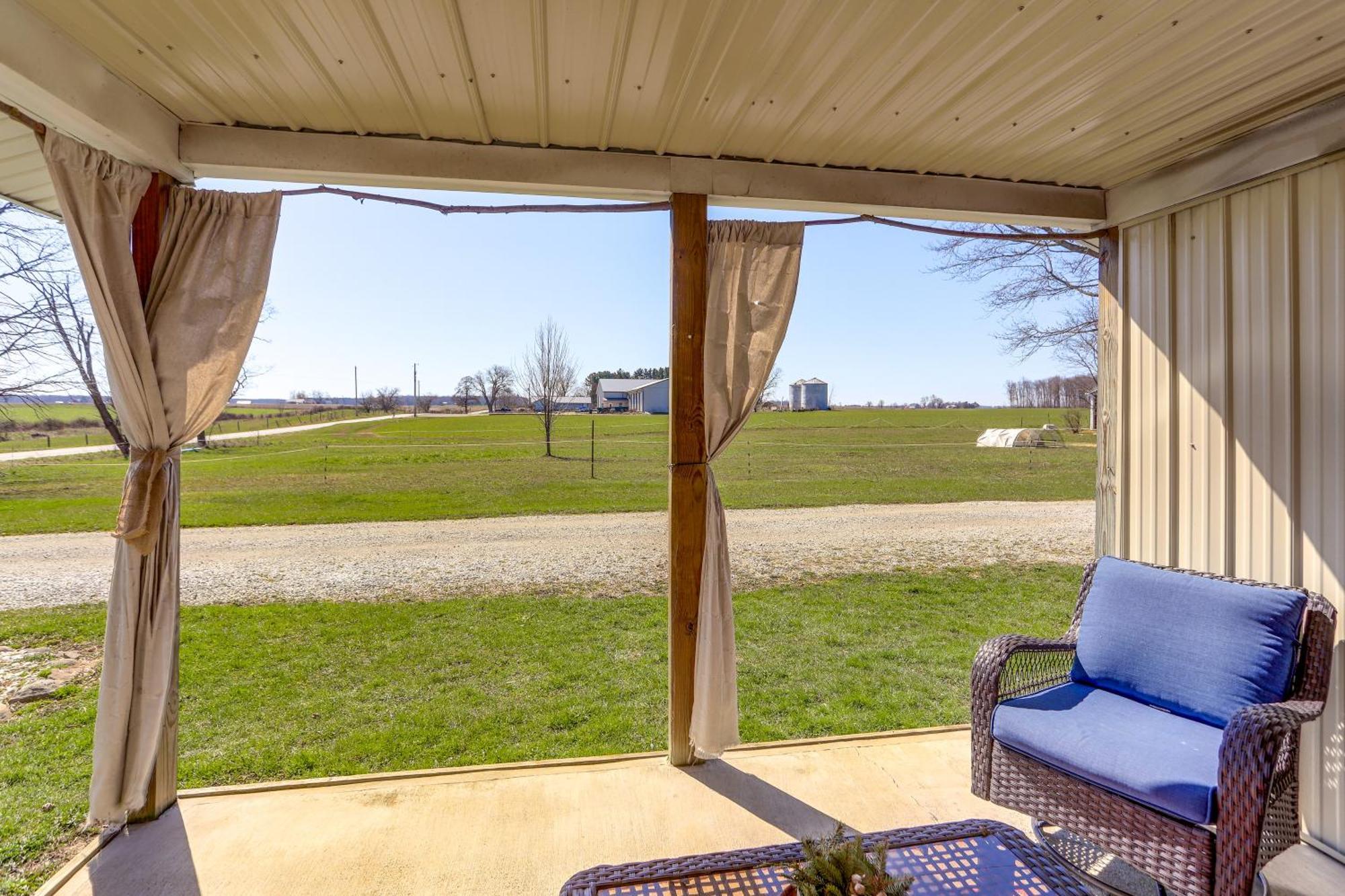 Quiet Shiloh Retreat With Spacious Yard And Fireplace! ภายนอก รูปภาพ
